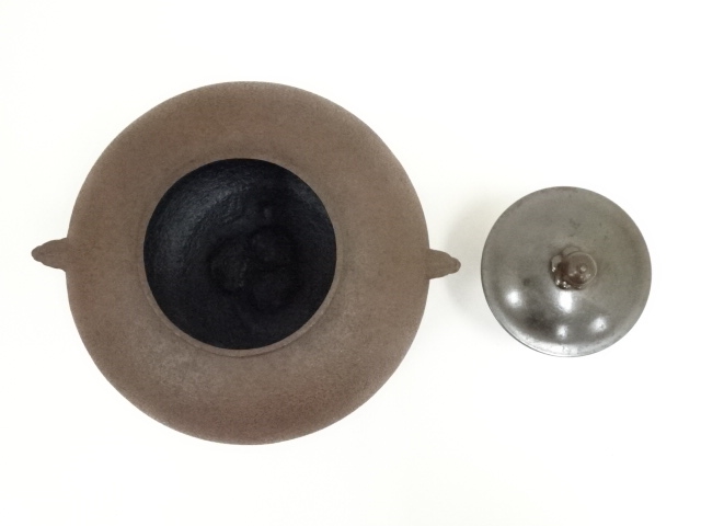 道具 ] - 道具 釜師 角谷莎村造 丸釜（共箱） | ネットショップ圭